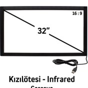 Resim merpa Greentouch 32" Kızılötesi - Infrared Dokunmatik Çerçeve 