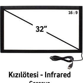 Resim merpa Greentouch 32" Kızılötesi - Infrared Dokunmatik Çerçeve 