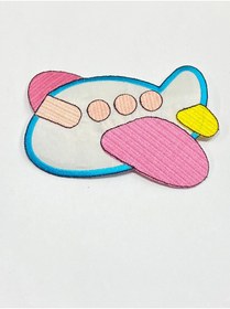 Resim karantuhafiye Ütü İle Yapışan Bebek Battaniye Aplikesi / Bebek ve Çocuk Aplikesi / Uçak Model 