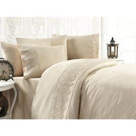 Resim Nazik Home Marissa Bej Nevresim Takımı Bej 