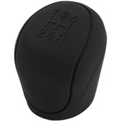 Resim Siyah Fren Kulp Kılıfı Rahat Dokunmatik Kaymaz Taşınabilir Evrensel Silikon Araba Vites Topuzu Kapağı Odak İçin 