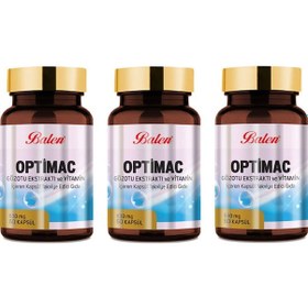 Resim Balen Optimac Gözotu Ekstraktı -Vitamin 630 MG 60 Kapsül x 3 Adet 