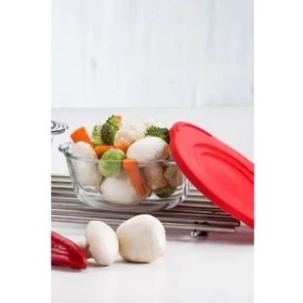 Resim Borcam Plastik Kapaklı Saklama Kabı 1450 cc 4 Adet 