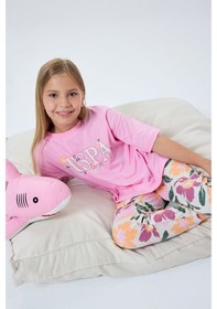 Resim U.s. Polo Assn. Kız Çocuk Pembe Pijama Takım Us2503-c-v2 Pembe 