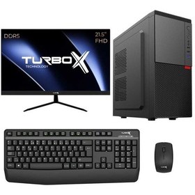 Resim Turbox TX5576 i5-13400 16 GB 256 GB M.2 NVMe SSD 21.5" Free Dos Masaüstü Bilgisayar 