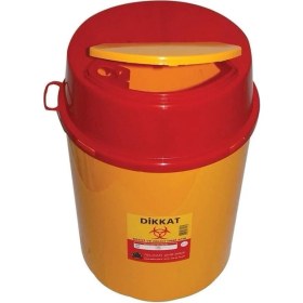 Resim 30 Lt Sarı Tıbbi Atık Kovası Güvenli ve Sağlıklı Kullanım Için Tasarlandı 
