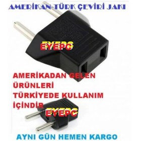 Resim Dönüştürücü Jak Amerikan-Türk Çevirici Jak Priz Ucu 