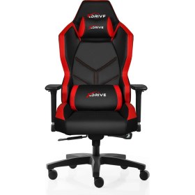 Resim xDrive Kasırga Profesyonel Oyun | Oyuncu Koltuğu Kırmızı/Siyah 
