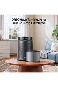 Resim DREO Macro AP606 Uyumlu Hava Temizleyici Filtresi - True HEPA + Karbon Filtre, %99,97 Filtreleme 