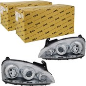 Resim Opel Corsa C Far Takımı Sağ Ve Sol Takım Tyc Marka 1216177 - 1216176 