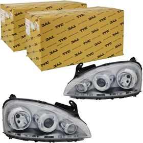 Resim Opel Corsa C Far Takımı Sağ Ve Sol Takım Tyc Marka 1216177 - 1216176 