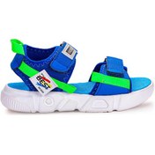 Resim Kiko Kids Cırtlı Yürüyüş Kız/erkek Çocuk Sandalet 200 Saks 