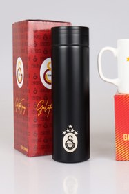 Resim Galatasaray DEKOMUS İLE 5 YILDIZLI SET LİSANSLI PREMIUM 500 ML ÇELİK TERMOS VE 5 YILDIZLI KUPA 