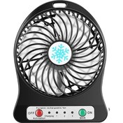 Resim Shenzhen Xin Xin Taşınabilir LED Hava Soğutucu Fan - Siyah (Yurt Dışından) 