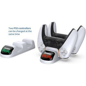 Resim Dobe Ps5 Led Göstergeli Dual Şarj Standı 