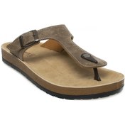 Resim Muya 31331m Snipe Parmak Arali Vizon Erkek Terlik Vizon 