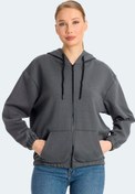 Resim KIMBERLEY Kadın Sweatshirt Koyu Gri 