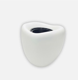Resim Evinizin Atölyesi Yumurta Saksı Kirli Beyaz 52 Lt 52cm-round 