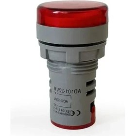 Resim Hakay Dijital Voltmetre 22MM Ac 60-500V LED Kırmızı Işık 