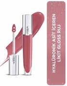 Resim L'oreal paris l'oréal paris brilliant signature plump in gloss ruj 404 i insert 