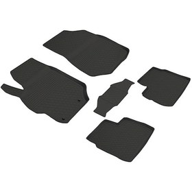 Resim Peugeot 301 Refref 4D Araca Özel Tasarım Havuzlu Paspas Takımı 