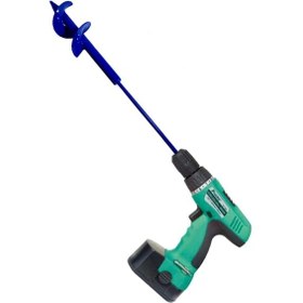 Resim 60x10cm Matkap Uyumlu Toprak Burgu Makinesi 