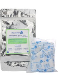 Resim Marispacks 5 G X 25 Adet Silikajel Nem Alıcı Paket Nonwoven, Metalize Doypack Ambalajda 