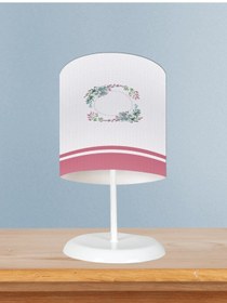 Resim Mekta Home Bebek Ve Çocuk Odası Çiçek Desenli Abajur 