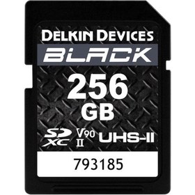 Resim Delkin Devices 256GB Black Uhs-Iı (V90) Sdxc Hafıza Kartı 