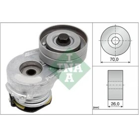 Resim Ina Alternatör Gergi Rulmanı Kütüklü Astra G-H-Combo-Corsa C-Merıva 1.7cdtı-1.7dtı 16V 00 