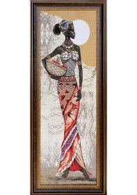 Resim Figüratif Seri-32 Dokuma Goblen Kumaş-Etnik1 