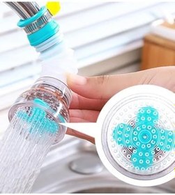 Resim 360 Derece Dönebilen Su Tasarruflu Oynar Başlıklı Pervaneli Taşlı Musluk Başlığı 1 Adet 