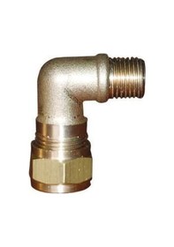 Resim Sarı Pirinç Yüksüklü Dirsek 9.52mm - 1/4 