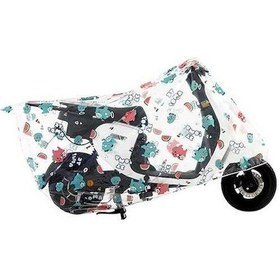 Resim Dm Motosiklet Ve Elektrikli Araçlar İçin Su Geçirmez Yağmurluk Örtü 