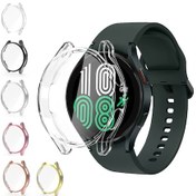 Resim Samsung Galaxy Watch4 40Mm Önü Kapalı Tasarım Silikon Kılıf 
