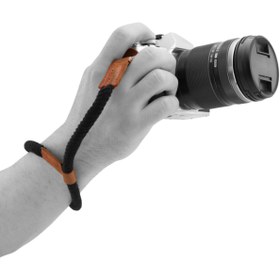 Resim MegaGear Slr, Dslr Pamuklu Kamera Bilek Kayışı - Siyah 