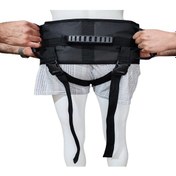 Resim Ozclife Hasta Yürüteç Kemeri Bacak Arası Destekli Siyah Kemer 