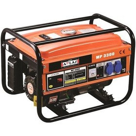 Resim Attlas Mp3300 2.5 Kva Ipli Benzinli Jeneratör 