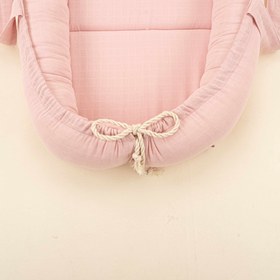 Resim Babynest ve Yastık - Pudra Muslin 