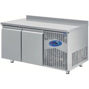 Resim Csa Karacasan 281 Lt 304 Çelik 120 Cm İki Kapılı 700'lük Tezgah Tipi Buzdolabı 304 Çelik 