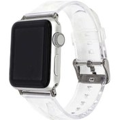 Resim Maxisepet Watch Ultra 49mm Kordon Krd-13 Şeffaf Uyumlu Strap Kayış Clo- Renksiz 