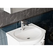 Resim KAREN BANYO Kaiser 50 Cm Dolap Uyumlu Seramik Lavabo 