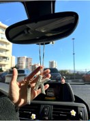 Resim OTOMOGARAJ Otomobil dikiz süsü k harf taşlı dikiz süsü ve oto anahtarlık k harf dikiz süsü 