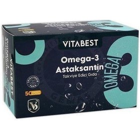 Resim Omega 3 Astaksantin 50 Kapsül 