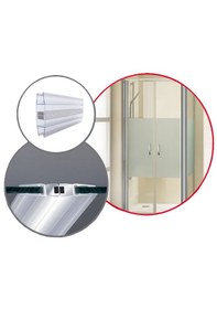 Resim Ayrıntıshop Duşakabin Mıknatıs Fitili 1 Takım 2 Adet 6-8mm Şeffaf 