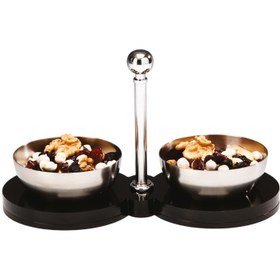 Resim Zicco ZKC-09 Akrilik Standlı Çerezlik, 2'li 
