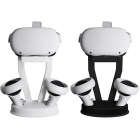 Resim Oculus Quest 2 İçin Jys-oc002 Vr Braketi Masaüstü Depolama Rafı Siyah 