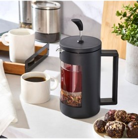 Resim Karaca Pamir French Press 800 Ml Siyah Siyah 