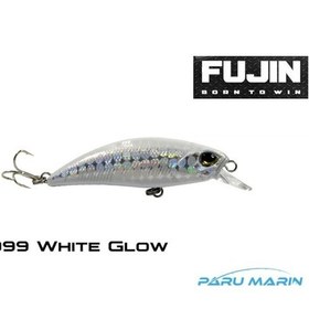 Resim Fujin Ziggy 50Mm Lrf Maket Balık 099 White Glow 