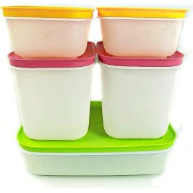 Resim Alaska Set 5'li ( Derin Dondurucu Için ) 1,1l (2) +1,0l + 450ML (2) 